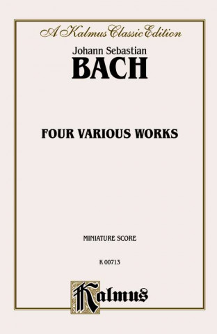 Książka Six Suites for Cello Solo, Three Sonatas for Gamba and Clavier, Three Sonatas for Flute and Clavier: Miniature Score, Miniature Score Johann Sebastian Bach