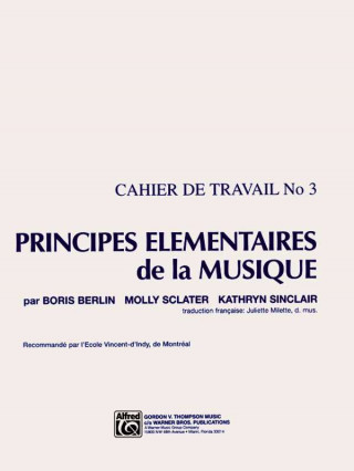Книга Principes Elementaires de la Musique Boris Berlin