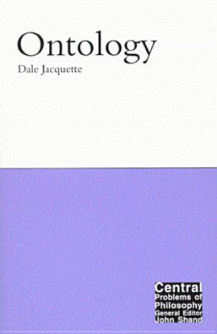 Könyv Ontology Dale Jacquette