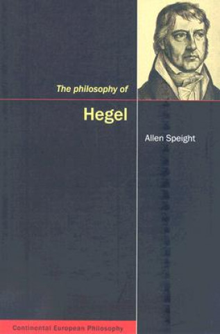 Kniha The Philosophy of Hegel Allen Speight