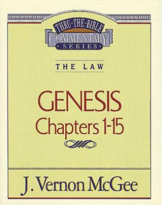 Könyv Genesis I J. Vernon McGee
