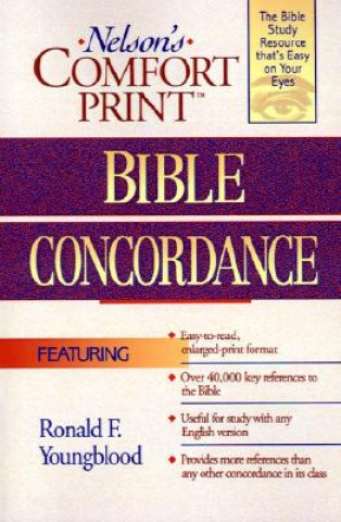 Könyv Comfort Print Bible Concordance Ronald F. Youngblood