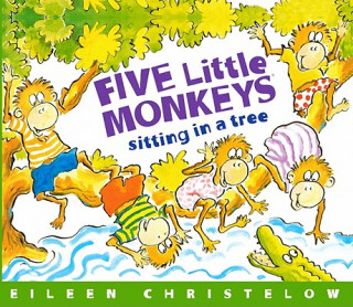 Carte Five Little Monkeys Sitting in a Tree Eileen Christelow