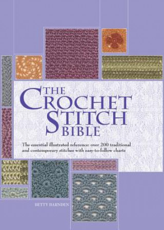 Kniha The Crochet Stitch Bible Betty Barnden