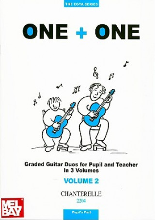 Carte One + One Volume 2 Pupil's Part: Graded Guitar Duos for Pupil and Teacher Chanterelle Ltd
