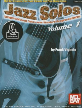 Könyv Jazz Solos Volume 1 Frank Vignola