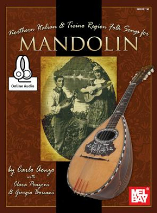 Carte Northern Italian & Ticino Region Folk Songs for Mandolin Carlo Aonzo