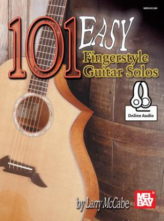 Kniha 101 Easy Fingerstyle Guitar Solos Larry McCabe