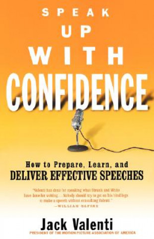 Книга Speak Up with Confidence Jack Valenti