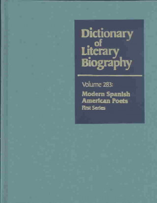 Carte Dictionary of Literary Biography: Modern Spanish American Poets Matthew J. Bruccoli