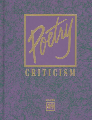 Könyv Poetry Criticism Gale Group