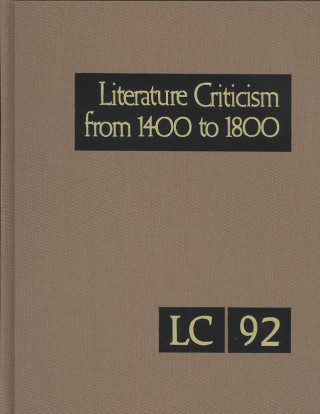 Carte Literature Criticism from 1400 to 1800 Michael Lablanc
