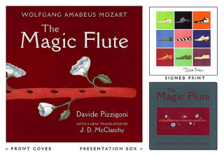 Book Magic Flute [With Signed Print by Mozart] Wolfgang Amadeus Mozart