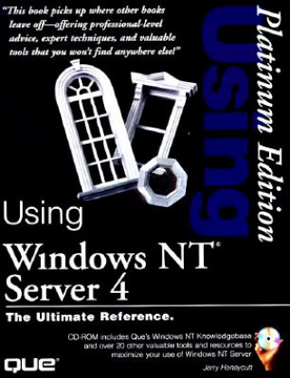 Kniha Using Windows NT Server 4 Platinum Edition Jerry Honeycutt