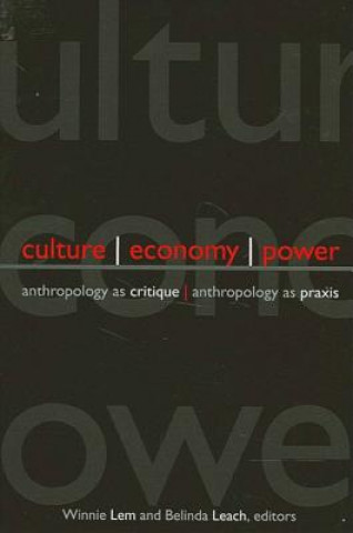 Carte Culture Economy Power: Anthropology as Critique, Anthropology as Praxis Winnie Lem