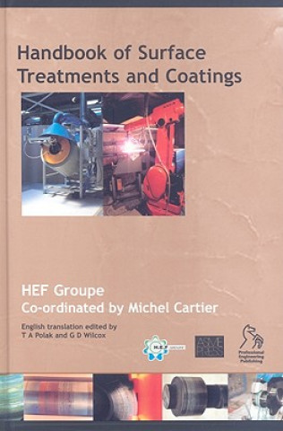 Livre Handbook of Surface Treatments and Coatings Michel Cartier