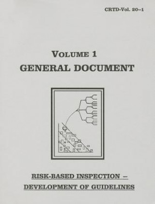 Kniha Risk-Based Inspection Development of Guidelines, General Document American Society of Mechanical Engineers