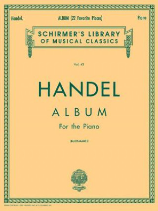 Kniha Handel Album George Frederick Handel