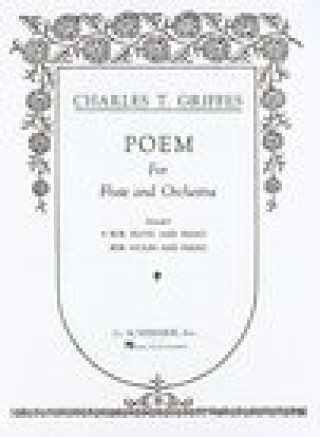 Könyv Poem Griffes Charles