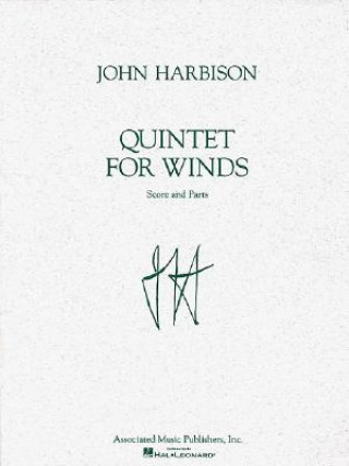 Knjiga Quintet for Winds John Harbison