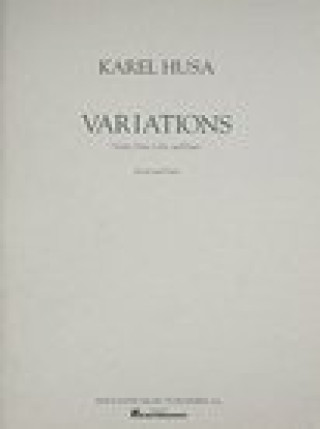 Kniha Variations: Score and Parts K. Huska