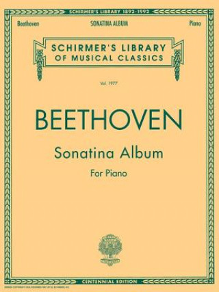 Könyv Sonatina Album: Piano Solo Ludwig Van Beethoven