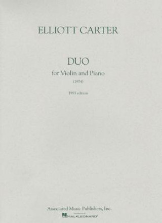 Книга Duo: Violin and Piano Carter Elliott