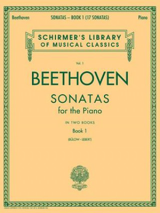 Kniha Sonatas - Book 1: Piano Solo Ludwig Van Beethoven