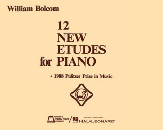 Carte 12 New Etudes for Piano: Piano Solo Weins Bolcom
