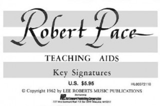 Książka Flash Cards - Key Signatures Robert Pace