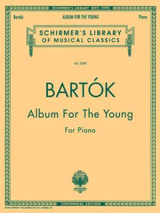 Carte Album for the Young: Piano Solo B. Bartok