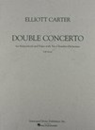 Książka Double Concerto (1961): Full Score Carter Elliott