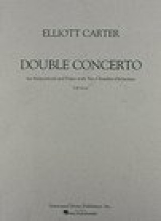 Knjiga Double Concerto (1961): Full Score Carter Elliott