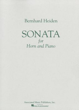 Book Sonata for Horn & Piano B. Heiden