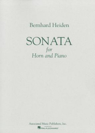 Książka Sonata for Horn & Piano B. Heiden