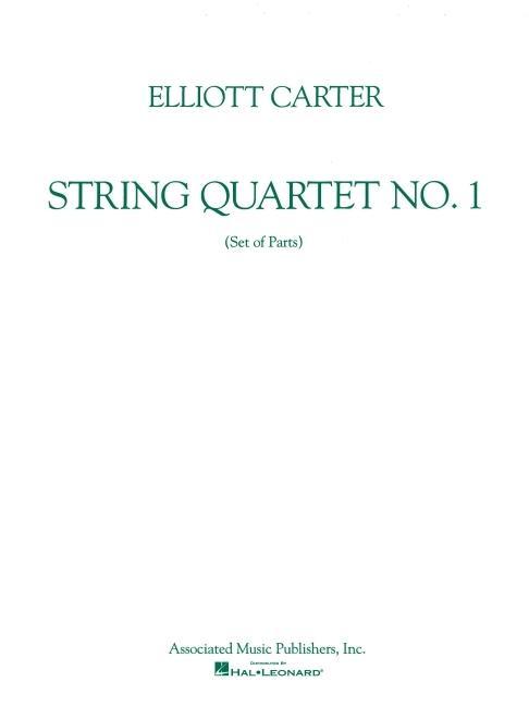 Kniha String Quartet No. 1 (1951): Set of Parts Carter Elliott