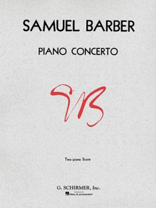 Książka Concerto (2-Piano Score): Piano Duet Barber Samuel