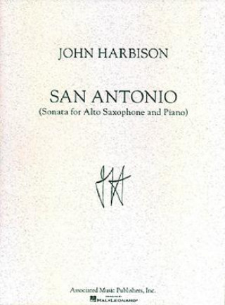 Kniha San Antonio Sonata: For Saxophone & Piano John Harbison