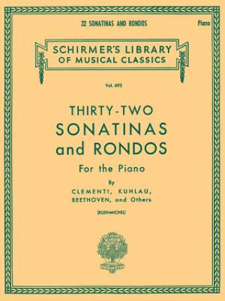 Carte 32 Sonatinas and Rondos: Piano Solo Various