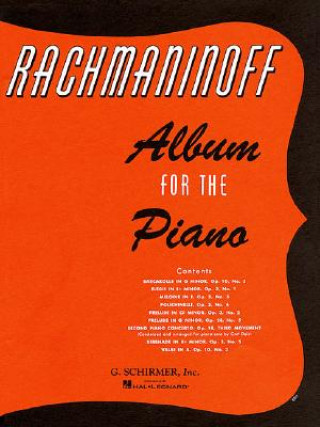 Carte Album for the Piano Sergei Rachmaninoff