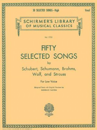 Книга Fifty Selected Songs: Low Voice Florence Easton