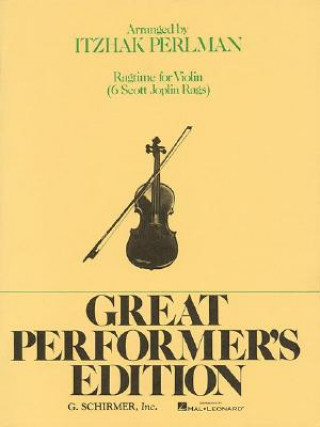 Könyv Ragtime for Violin Scott Joplin