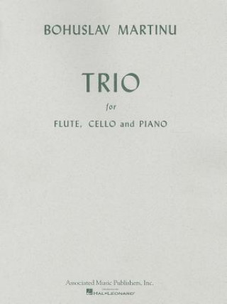 Kniha Trio in C Major: Set of Parts Martinu Bohuslav