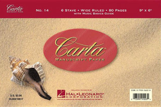 Kniha Carta Manuscript Paper No. 14 - Children's Hal Leonard Publishing Corporation