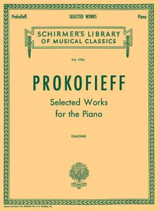 Könyv Selected Works: Piano Solo Prokofiev Sergey