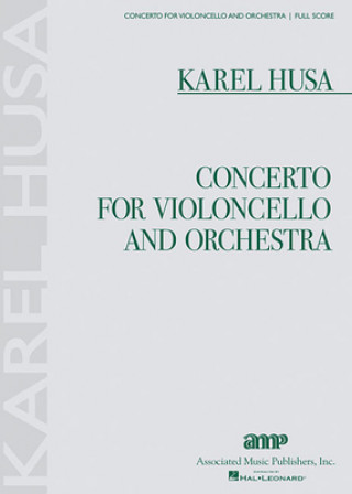 Könyv Concerto for Violoncello and Orchestra: Full Score Husa Karel