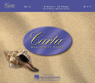 Kniha Carta Manuscript Paper No. 5 - Children's Hal Leonard Publishing Corporation