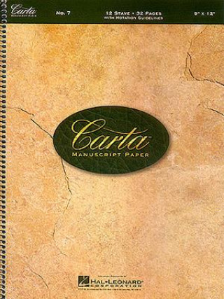 Kniha Carta Manuscript Paper No. 7 - Basic Hal Leonard Publishing Corporation