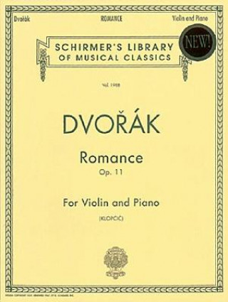 Book Romance, Op. 11: Violin and Piano Dvork Antonn
