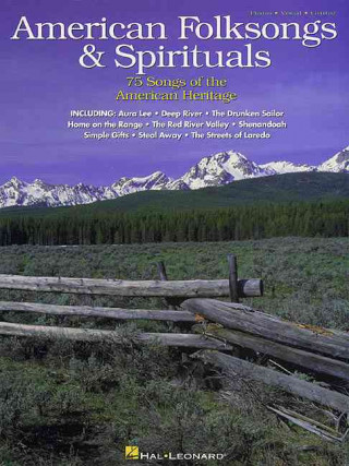 Książka American Folksongs & Spirituals Hal Leonard Publishing Corporation